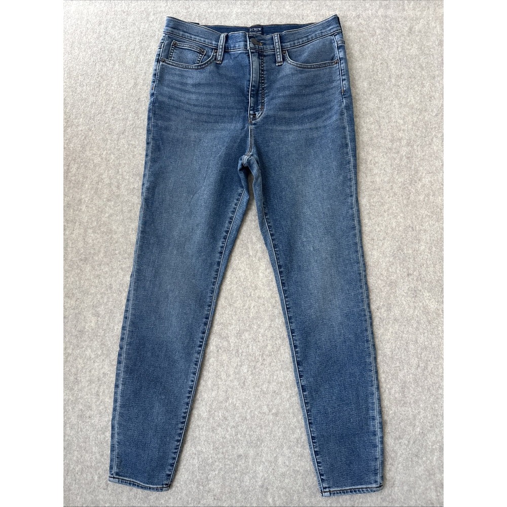 J Crew Signature Stretch High Rise Skinny Jeans Womens 29 New